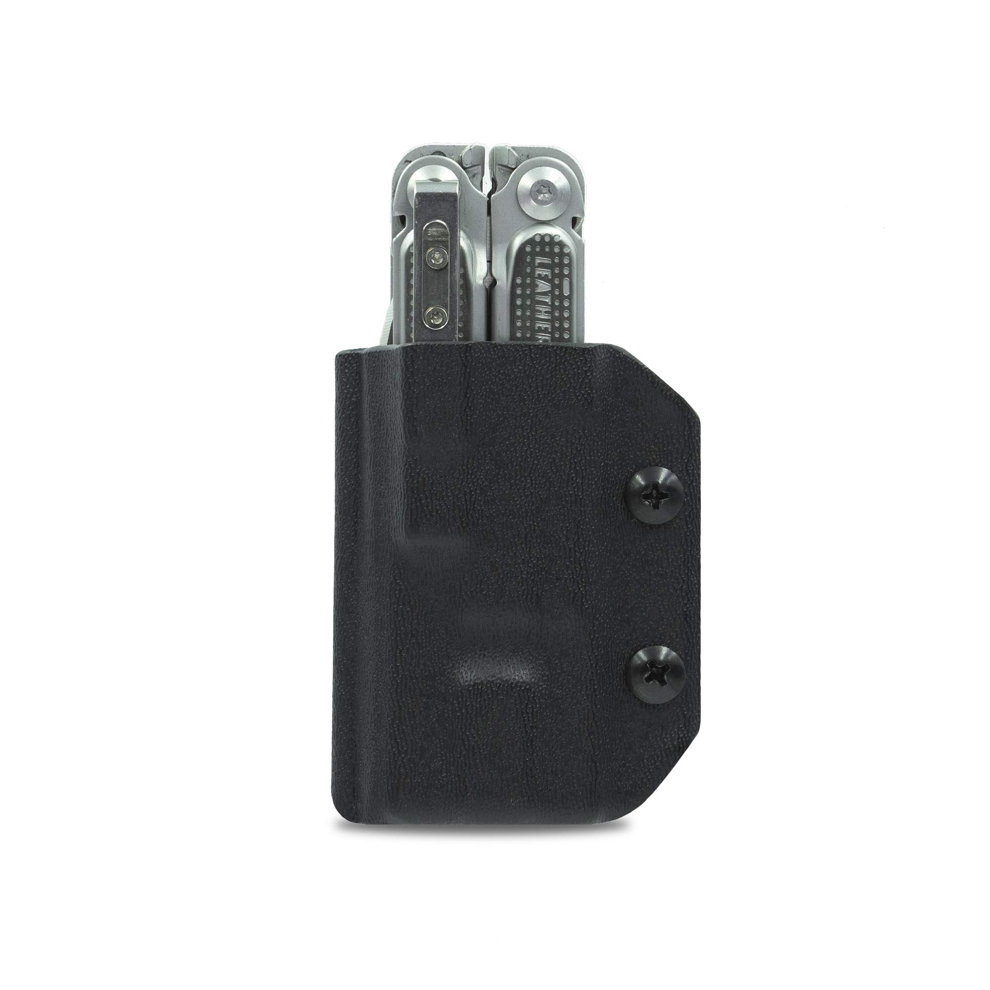 LEATHERMAN Free P4 Kydex Multitool Sheath - Clip & Carry EDC Holster Cover (Black) | Made in USA | Durable & Lightweight for Outdoor, Camping & Everyday Carry