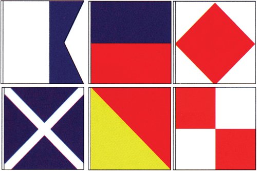 93301 Code Flag Sets - High-Quality Nautical Signal Flags for Boating & Maritime Communication | Perfect for Ships, Yachts & Marine Events