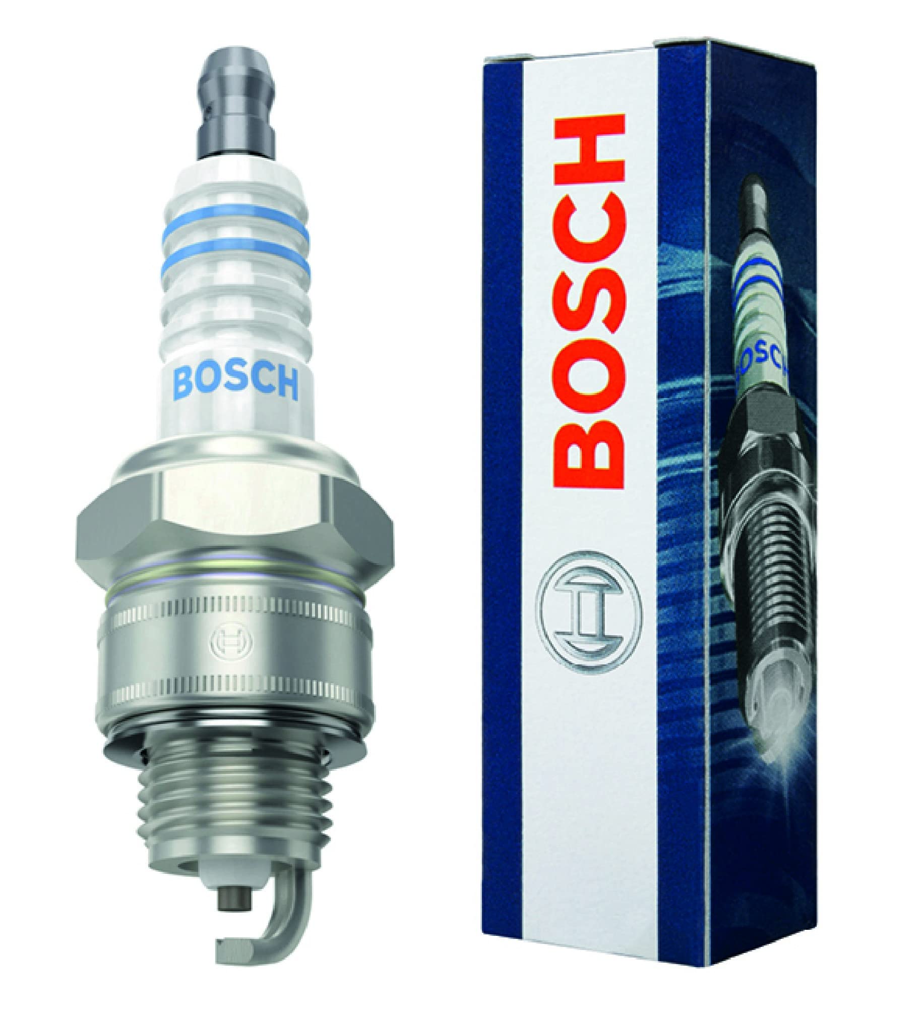 Bosch WR8BC Nickel Spark Plug - High Performance Ignition Plug for Cars, Trucks & SUVs - Perfect for Engine Maintenance & Tune-Ups