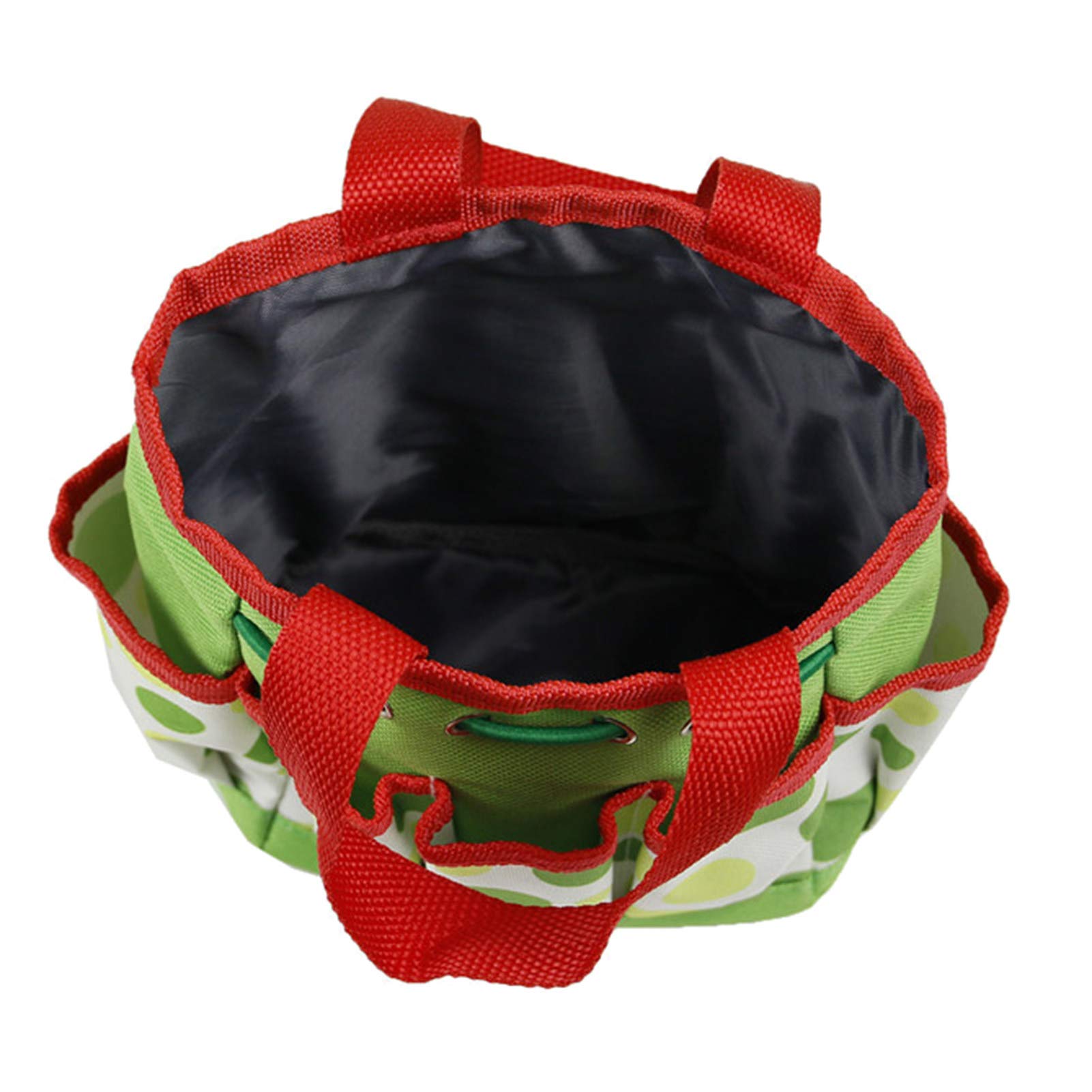 Grey990 Heavy-Duty Garden Tools Storage Bag - Large Capacity, Durable & Wear-Resistant Kids Gardening Organizer for Outdoor & Indoor Use - Green