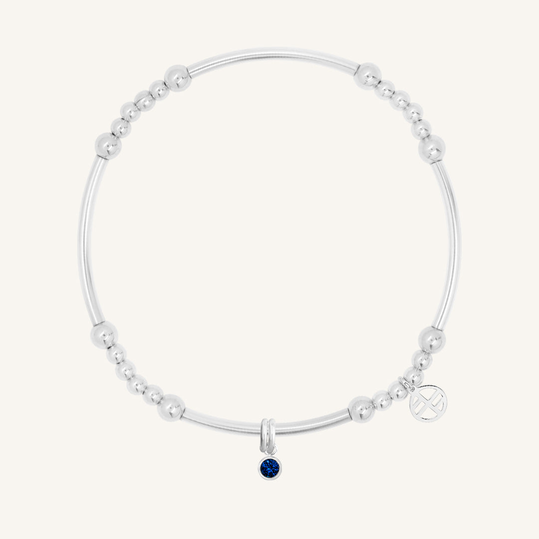 Birthstone Bracelet for Women - Personalized Aura Crystal Jewelry for Gifts, Healing & Spiritual Energy - Perfect for Birthdays, Anniversaries & Meditation