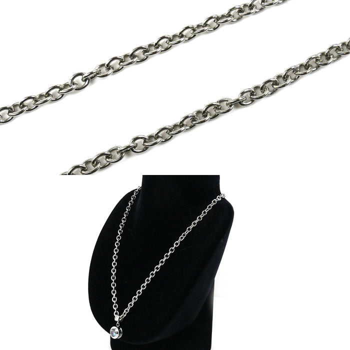 316L Stainless Steel Zircon Pendant Necklace for Women - Elegant Cubic Zirconia Jewelry Gift for Birthday, Anniversary & Valentine's Day