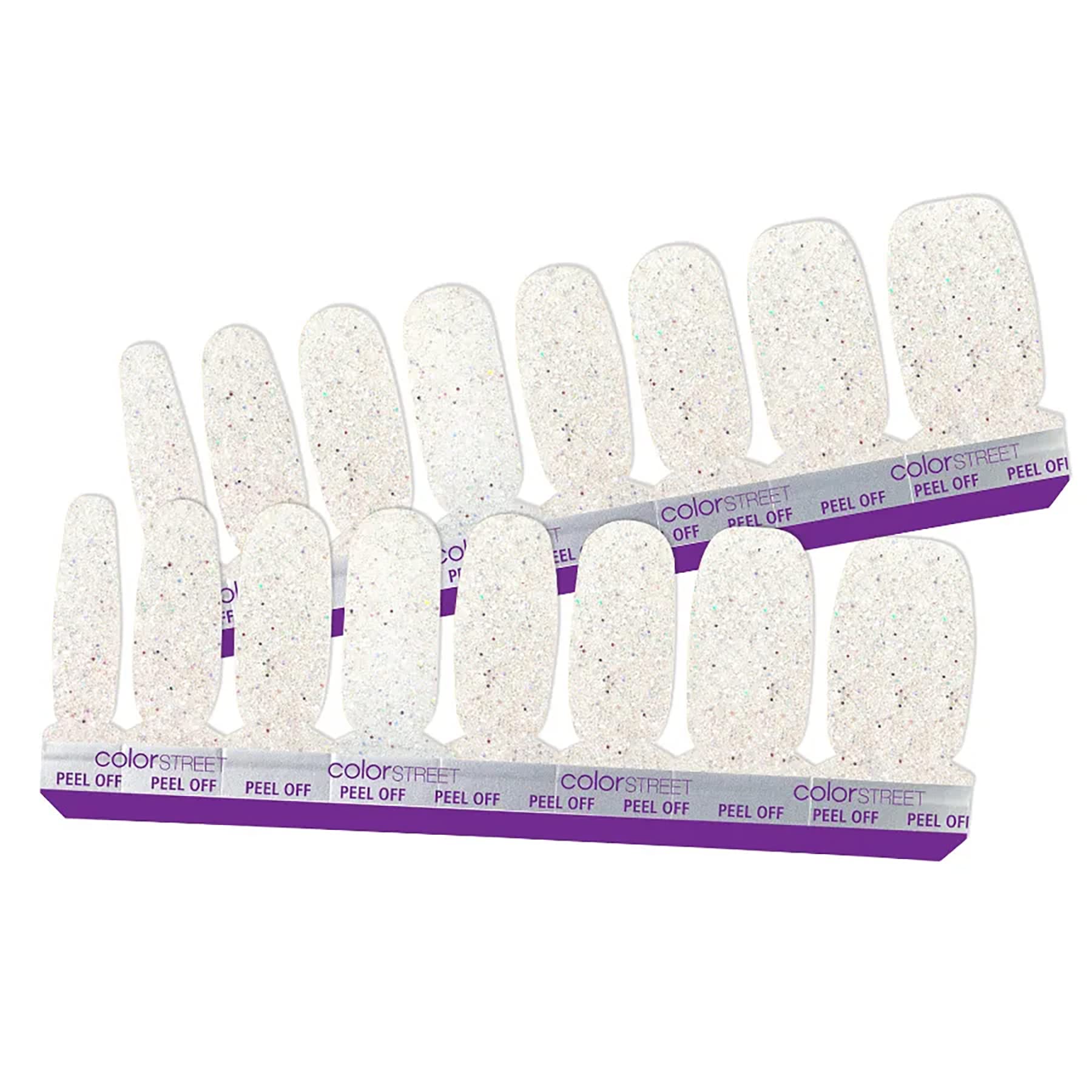 Color Street 'Home Sleet Home' Nail Polish Strips - Easy DIY Nail Art for Home Spa, Parties & Holidays | Long-Lasting Manicure Solution