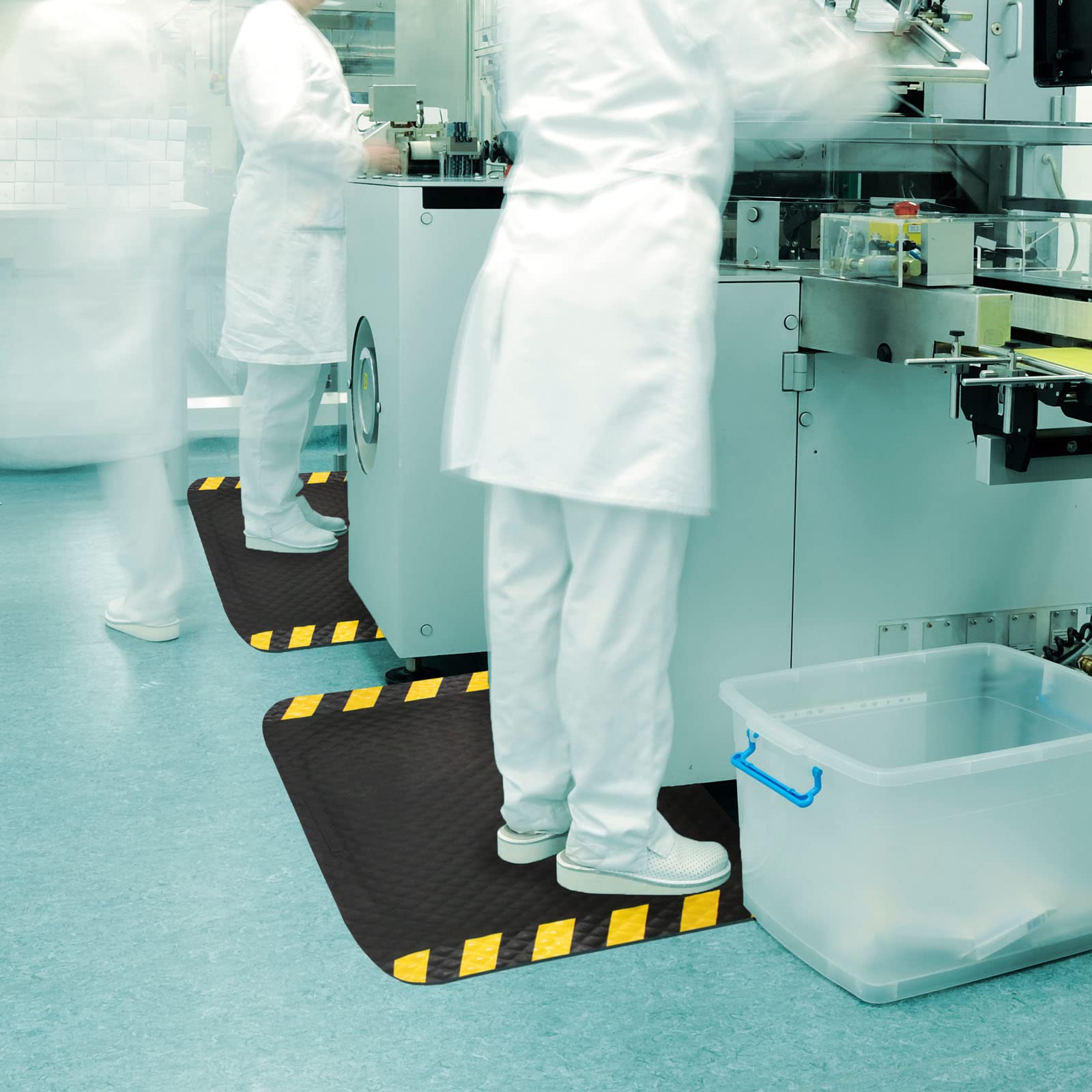 M+A Matting Hog Heaven Anti-Fatigue Welding Mat - Slag, Grease & Oil Resistant, Industrial Grade Floor Mat for Workshops & Garages (3'x5', 5/8