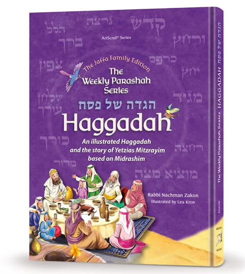 Jaffa Family Edition Weekly Parashah Series Haggadah - Passover Seder Guide for Jewish Families - Perfect for Home Celebrations & Religious Study