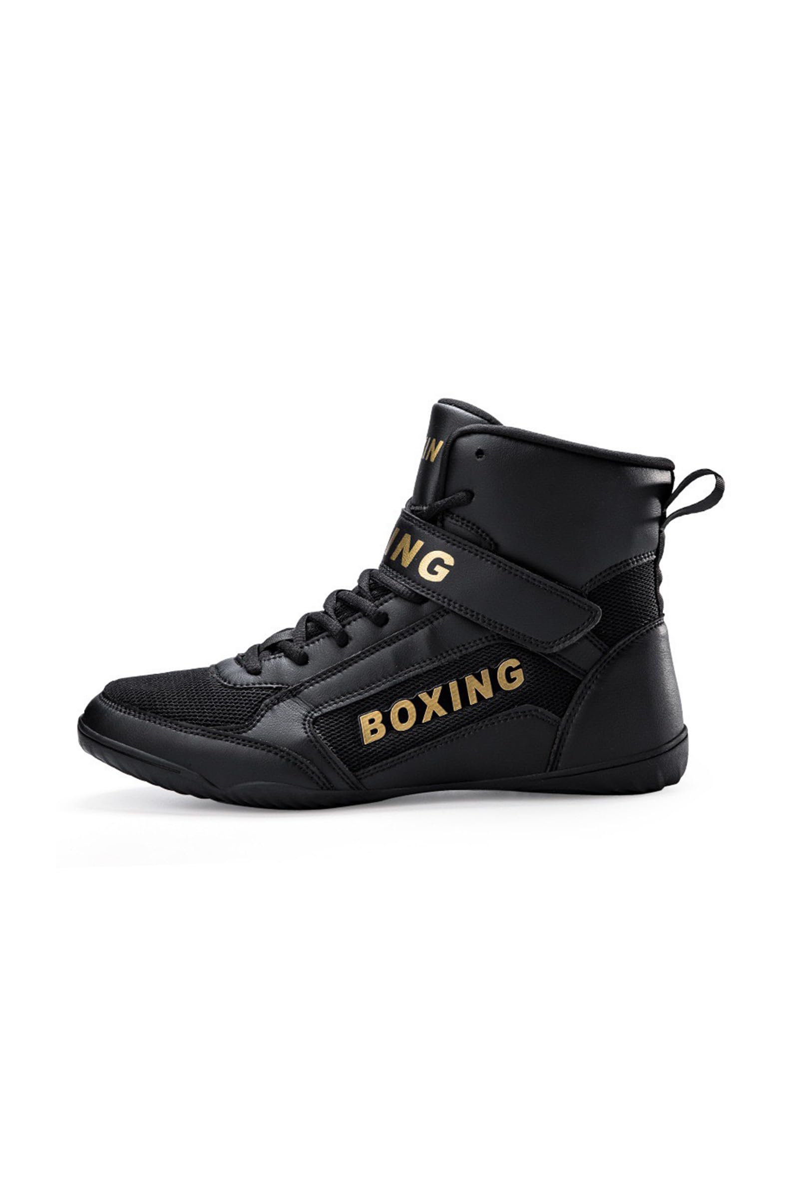 Kervaky Men's Wrestling Shoes - Lightweight Boxing & Weightlifting Shoes for Combat Sports, Gym Training & Indoor Fitness Workouts