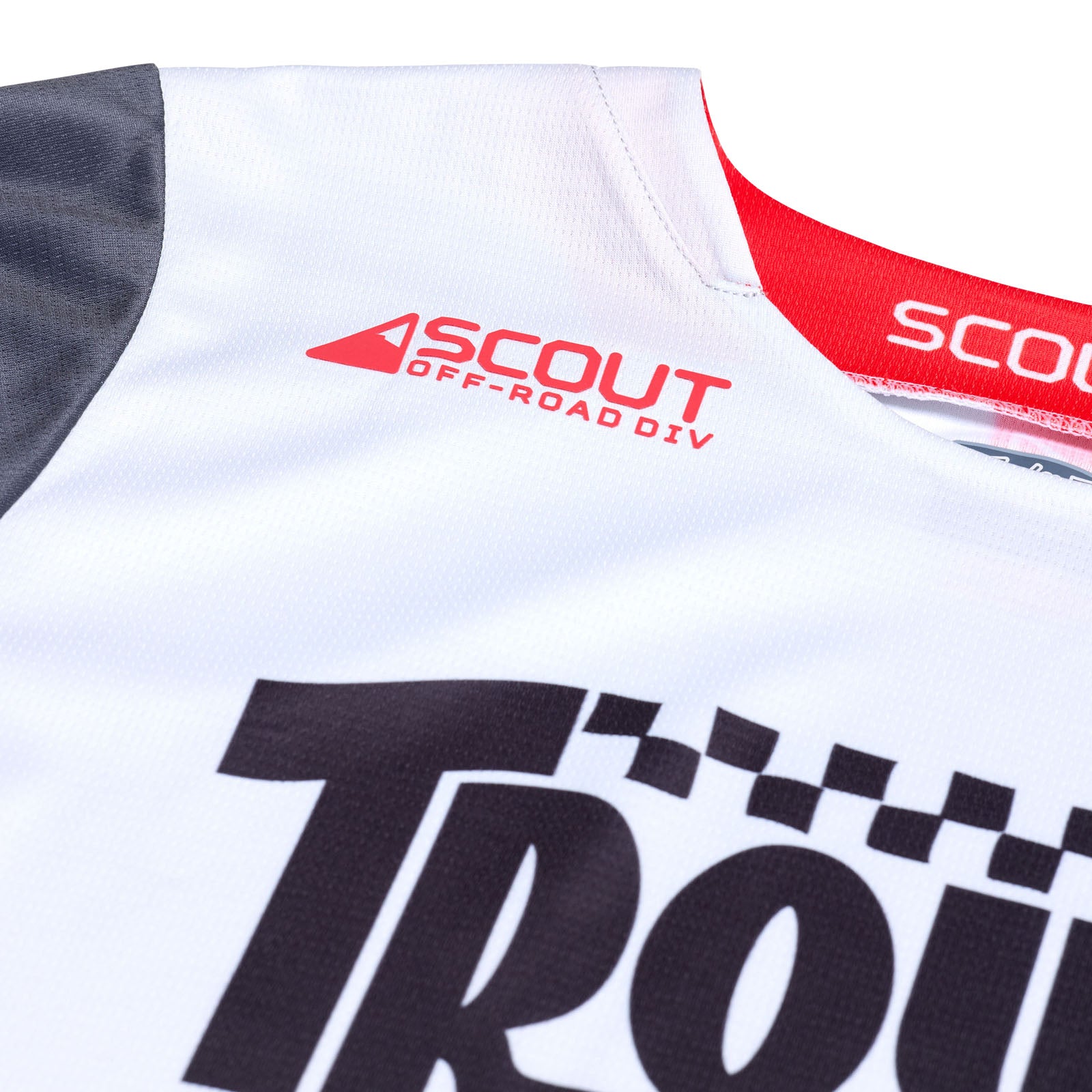 Scout GP Jersey Big Lee Charcoal/Fog - Premium Cycling Jersey for Men - Comfortable & Breathable Bike Shirt for Road & Mountain Biking