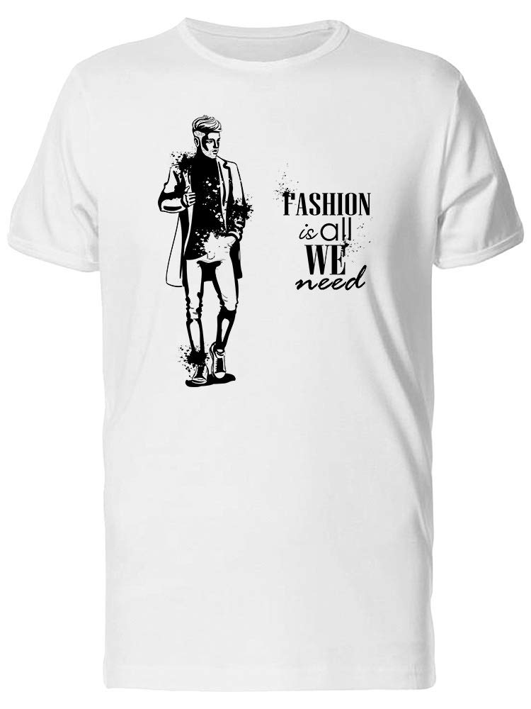 Stylish Men's Sketch Print T-Shirt - Trendy Graphic Tee for Casual Wear, Street Style & Everyday Outfits