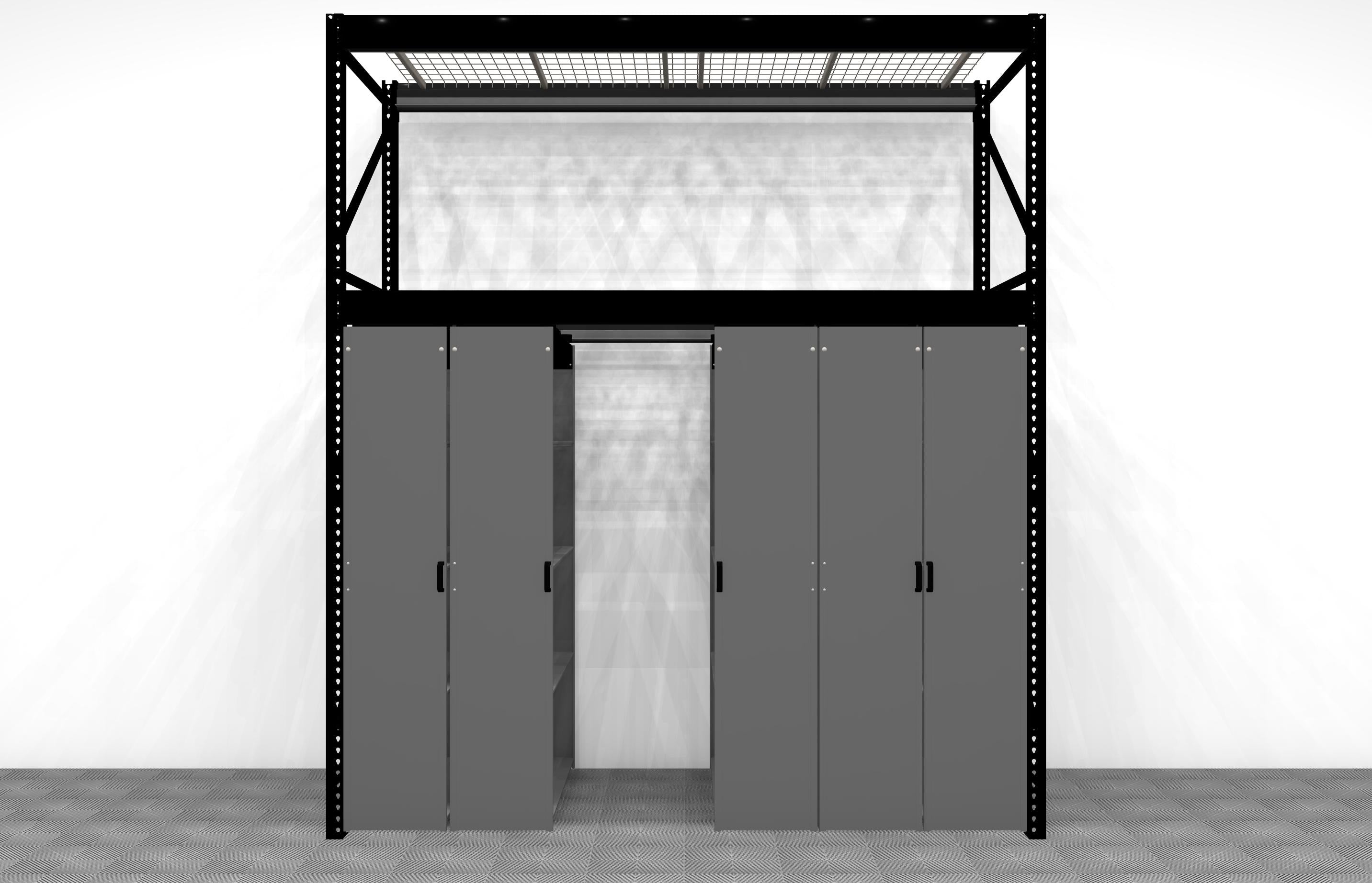 Levrack Heavy Duty Storage Shelving Units - Durable Metal Shelves for Garage, Warehouse & Home Organization