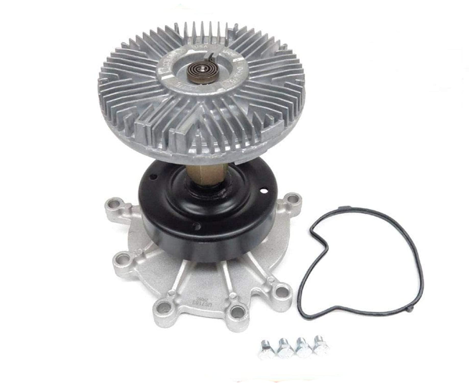 Replacement Water Pump & Fan Clutch Kit MCK1083 for Dodge Ram 1500 3.7L 4.7L 2002-2008 - Engine Cooling System Repair & Maintenance