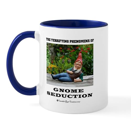 White/Navy Inside - Gnome Seduction Mug