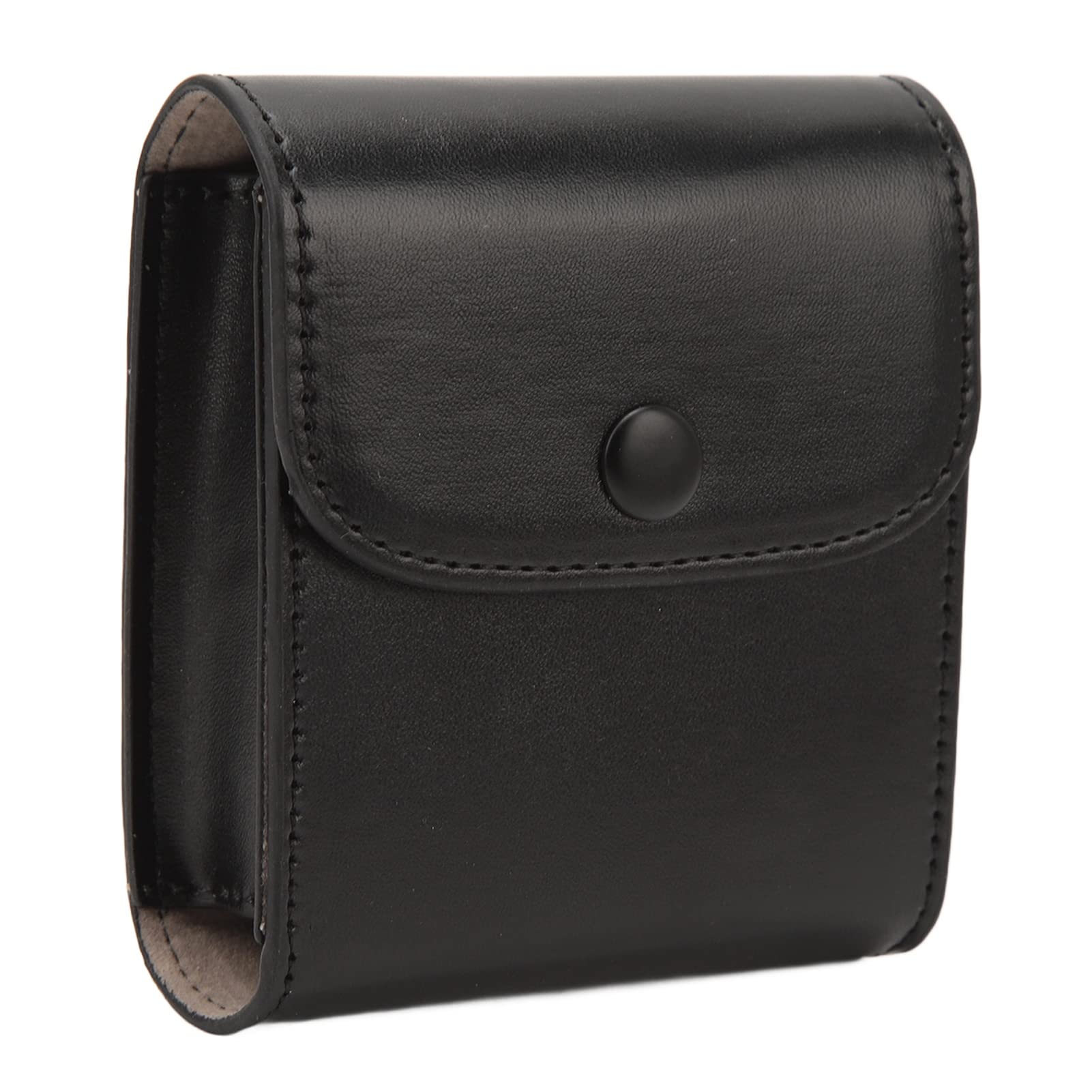 Mini Camera Photo Bag - Scratch Resistant & Portable Camera Storage Pouch with Flap Button Design - Skin-Friendly for Camping, Travel & Outdoor Photography (Black)