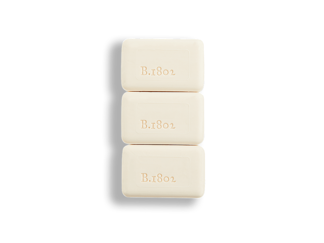 Natural Honey & Orange Blossom Scented Bar Soap Set - 3 Pack Palm-Sized Handmade Soaps for Gentle Skin Cleansing | Perfect for Bath, Shower & Gift Giving