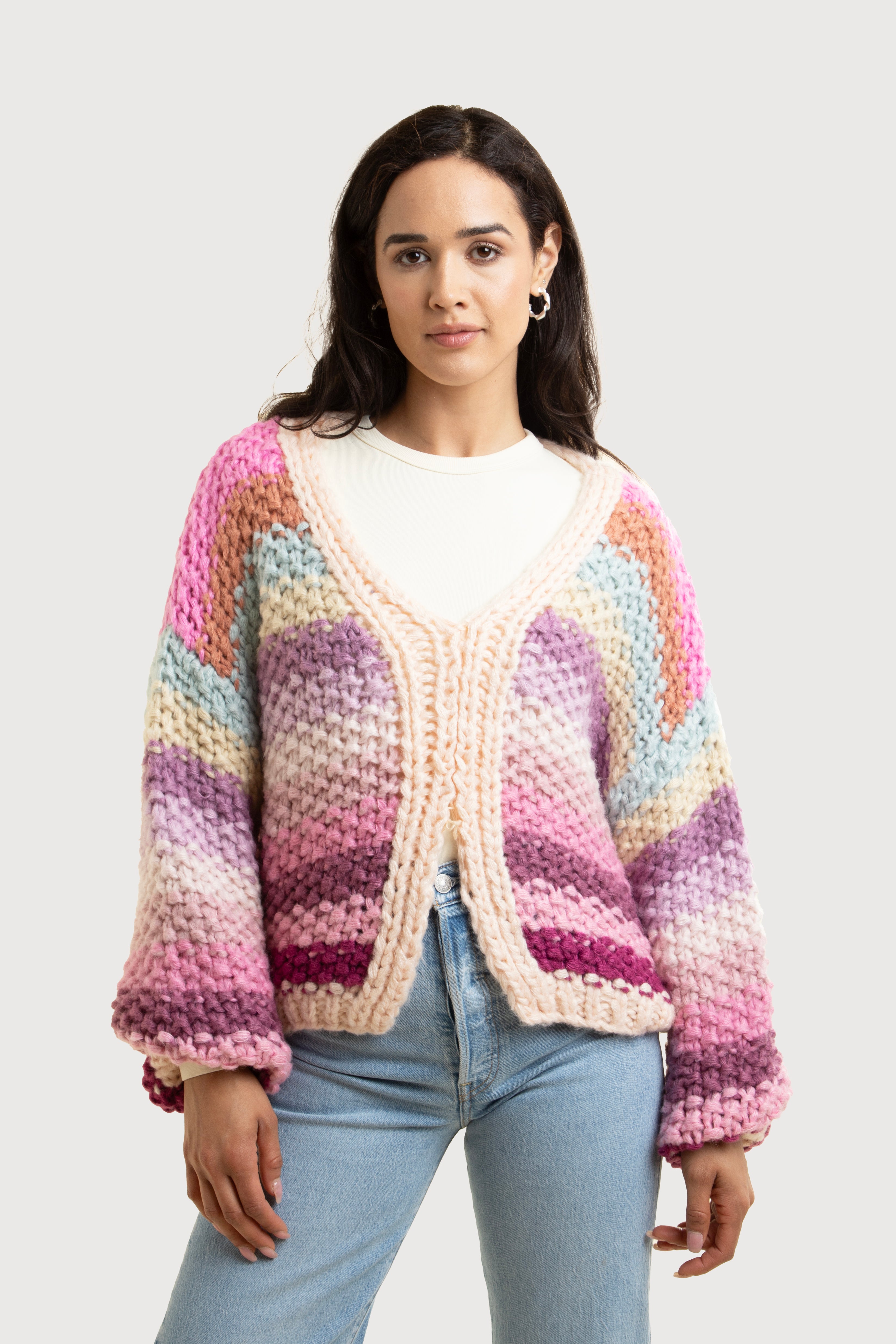 Reversible Rainbow Pullover Sweater for Women & Men | Soft & Cozy Unisex Hoodie | Perfect for Casual Wear, Outdoor Activities & Layering
