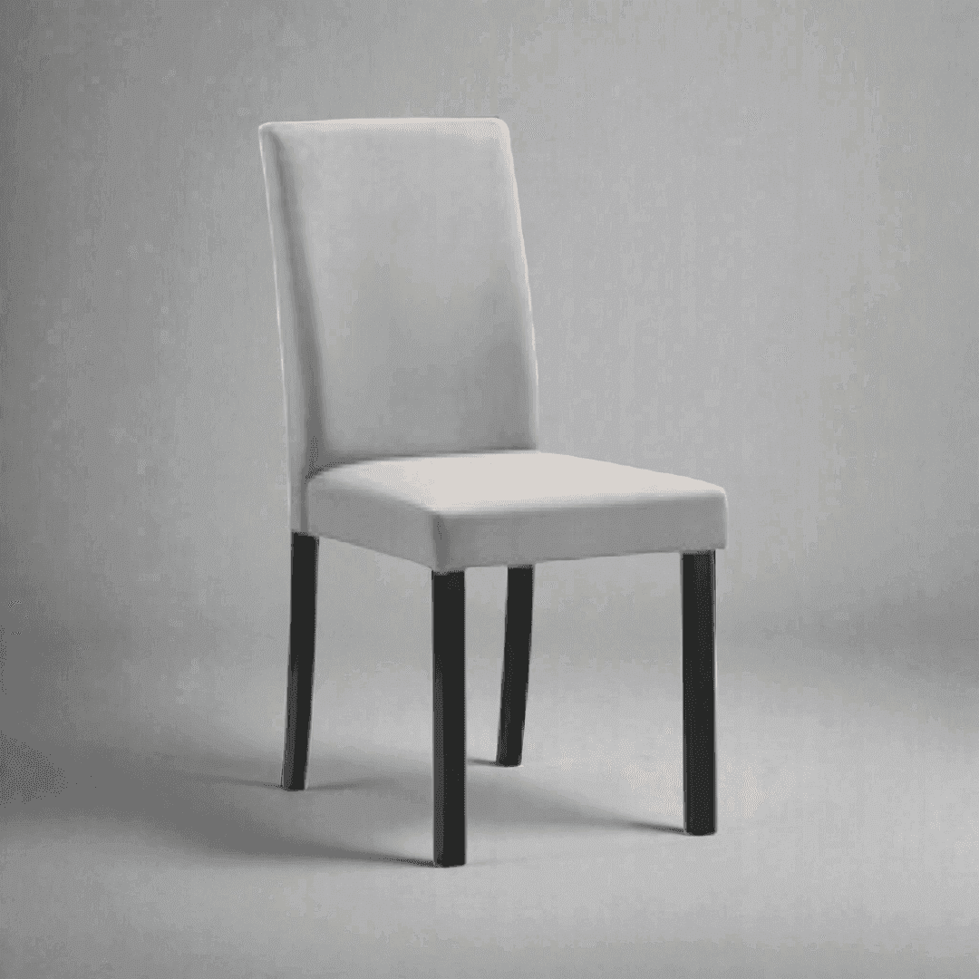 Gintea Modern Dining Chair - Sturdy Wooden Kitchen Chair with Padded Seat - Perfect for Dining Room, Kitchen, and Home Office