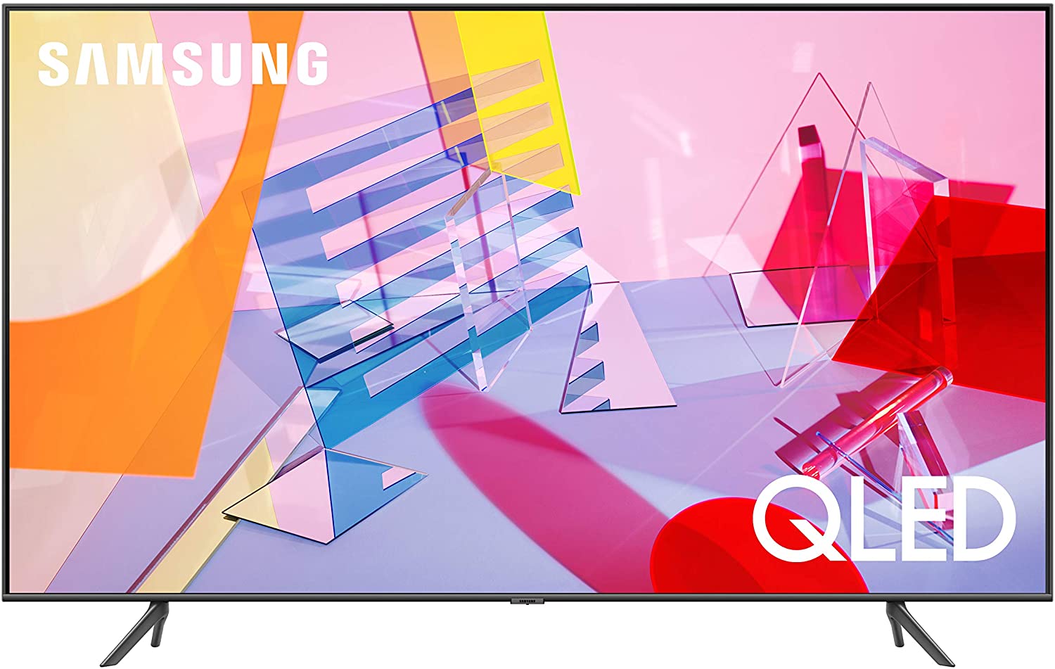 Samsung 65-Inch Q6 Series QN65Q60T/QN65Q6DT 4K Ultra HD Smart QLED TV with Alexa Built-in - Perfect for Home Theater & Gaming