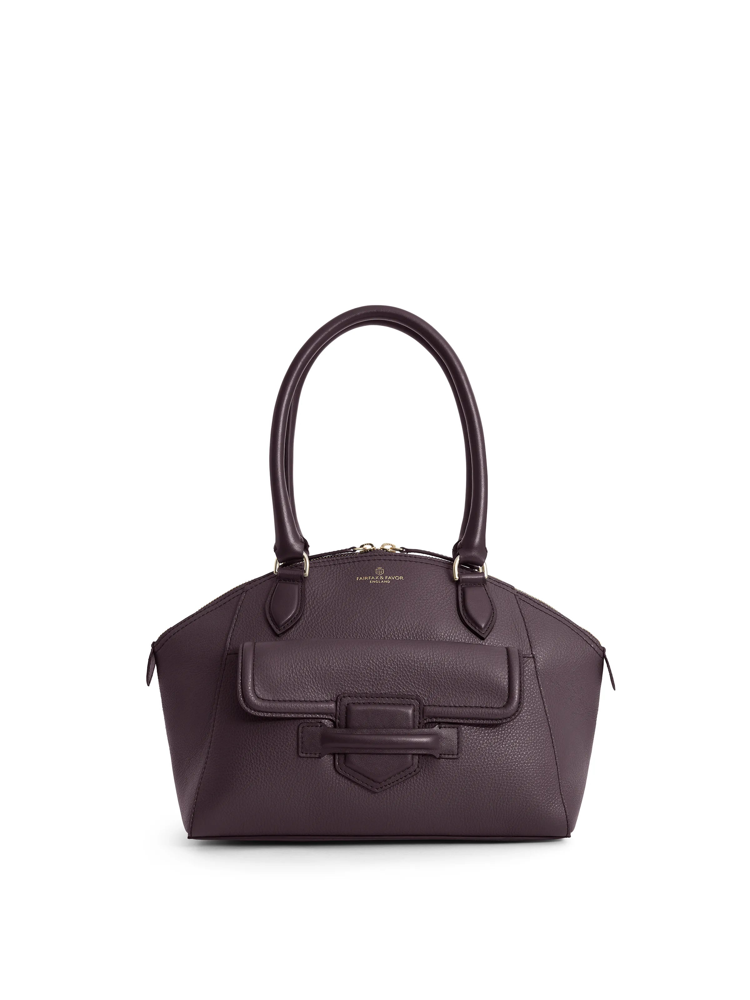 Mini Massingham Handbag - Chocolate Brown Genuine Leather Crossbody Purse for Women, Perfect for Work, Travel & Everyday Use
