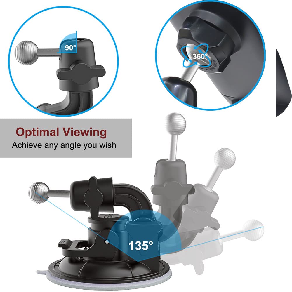 Car Windshield Tablet Mount Holder for 4-13