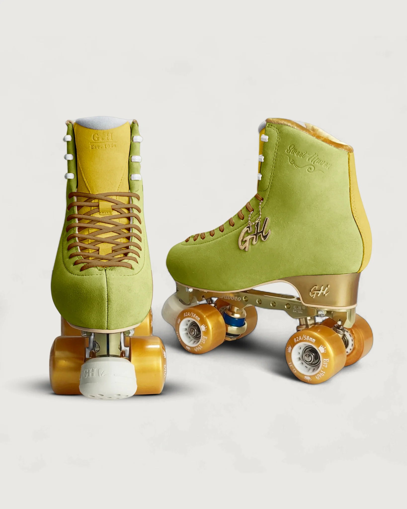 GH Street Maven Quad Roller Skates with/without Air Holes - Color Jam Wheels for Outdoor & Indoor Skating, Park Rides, and Fitness Training