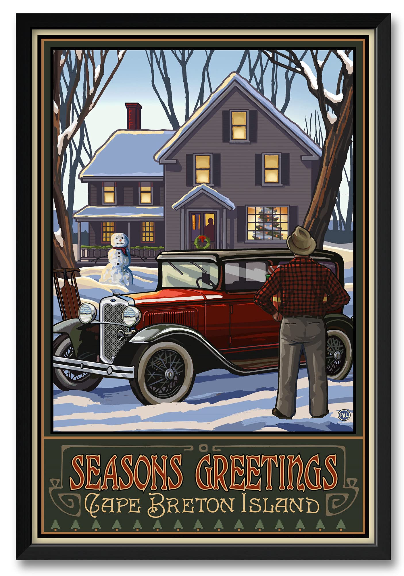 Paul A. Lanquist Framed Art Print - 32