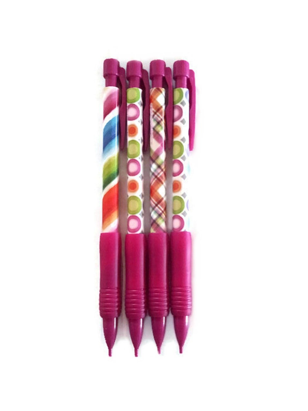 Premium 0.5mm Mechanical Pencils Set of 4 - Smooth Writing Drafting Pencils for School, Office & Art Sketching - Ergonomic Design for Comfortable Note Taking and Technical Drawing