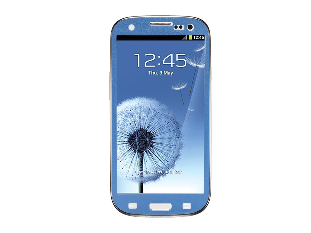 Cellet Super Strong Screen Protector for Samsung Galaxy S III - Blue | Scratch Protection