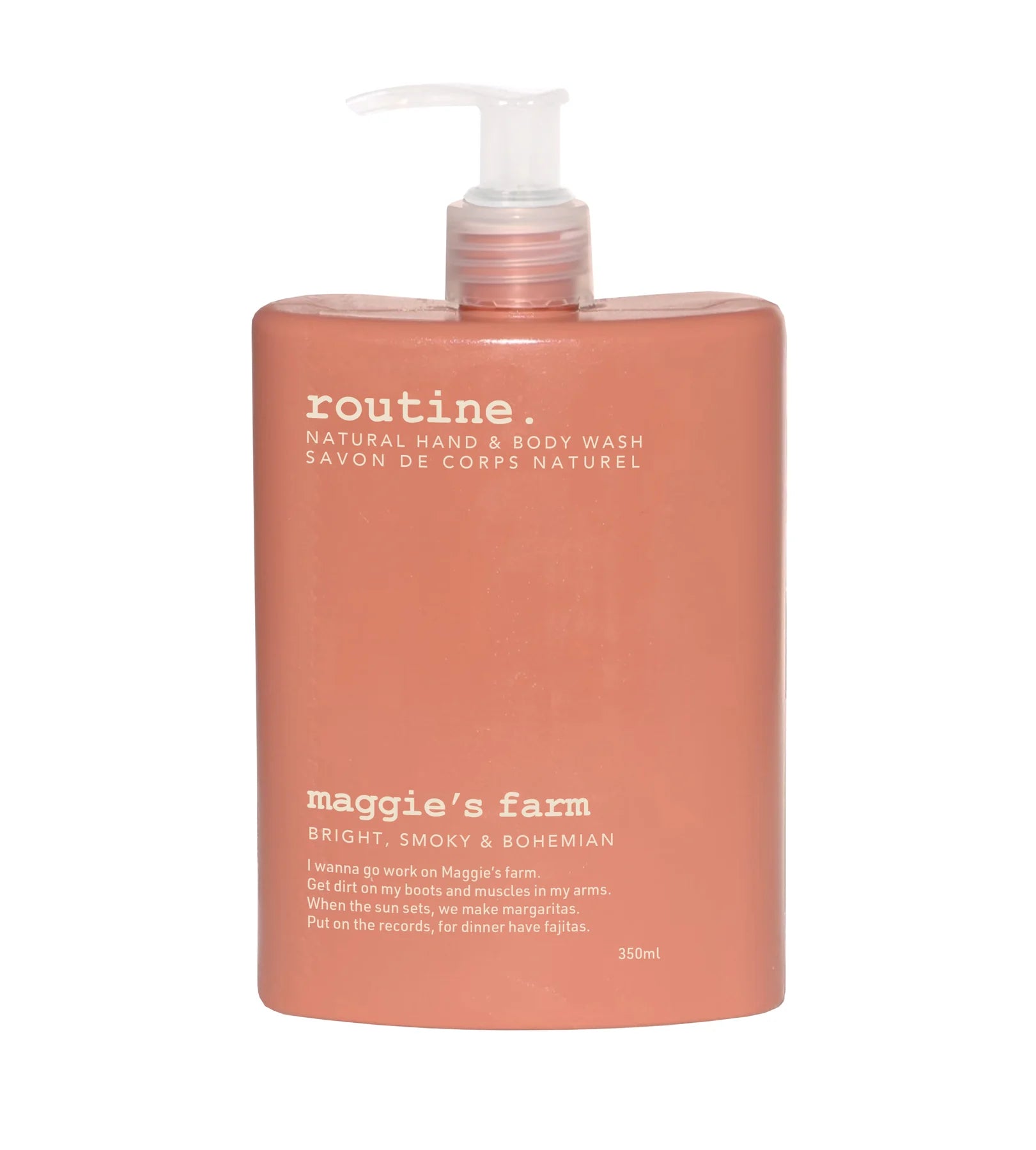 Maggie's Farm Natural Hand & Body Wash - Organic, Vegan & Cruelty-Free Soap for Sensitive Skin - Perfect for Home, Bathroom & Travel Use