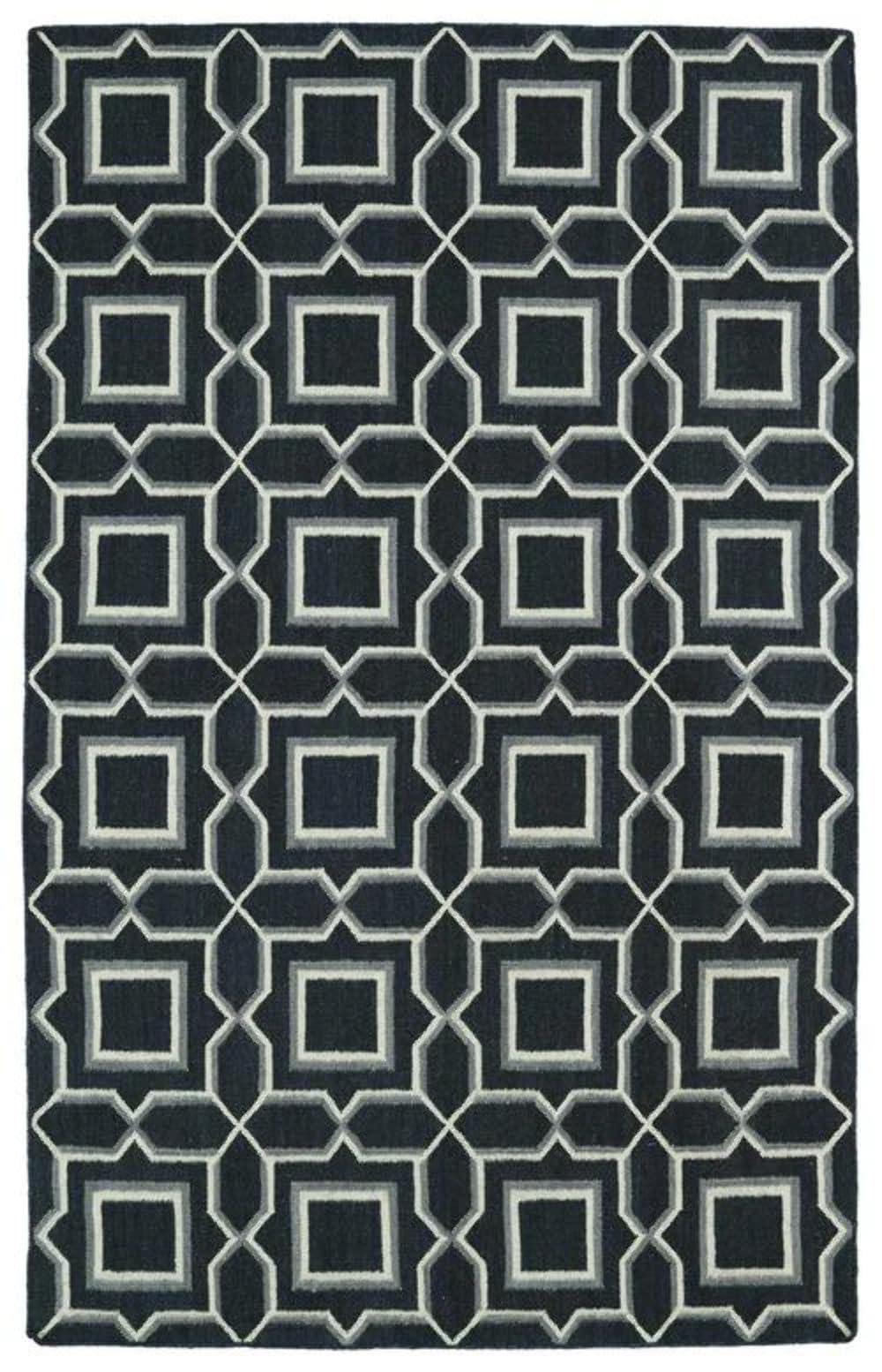 Kaleen Glam Area Rug - Charcoal Gray 3'6