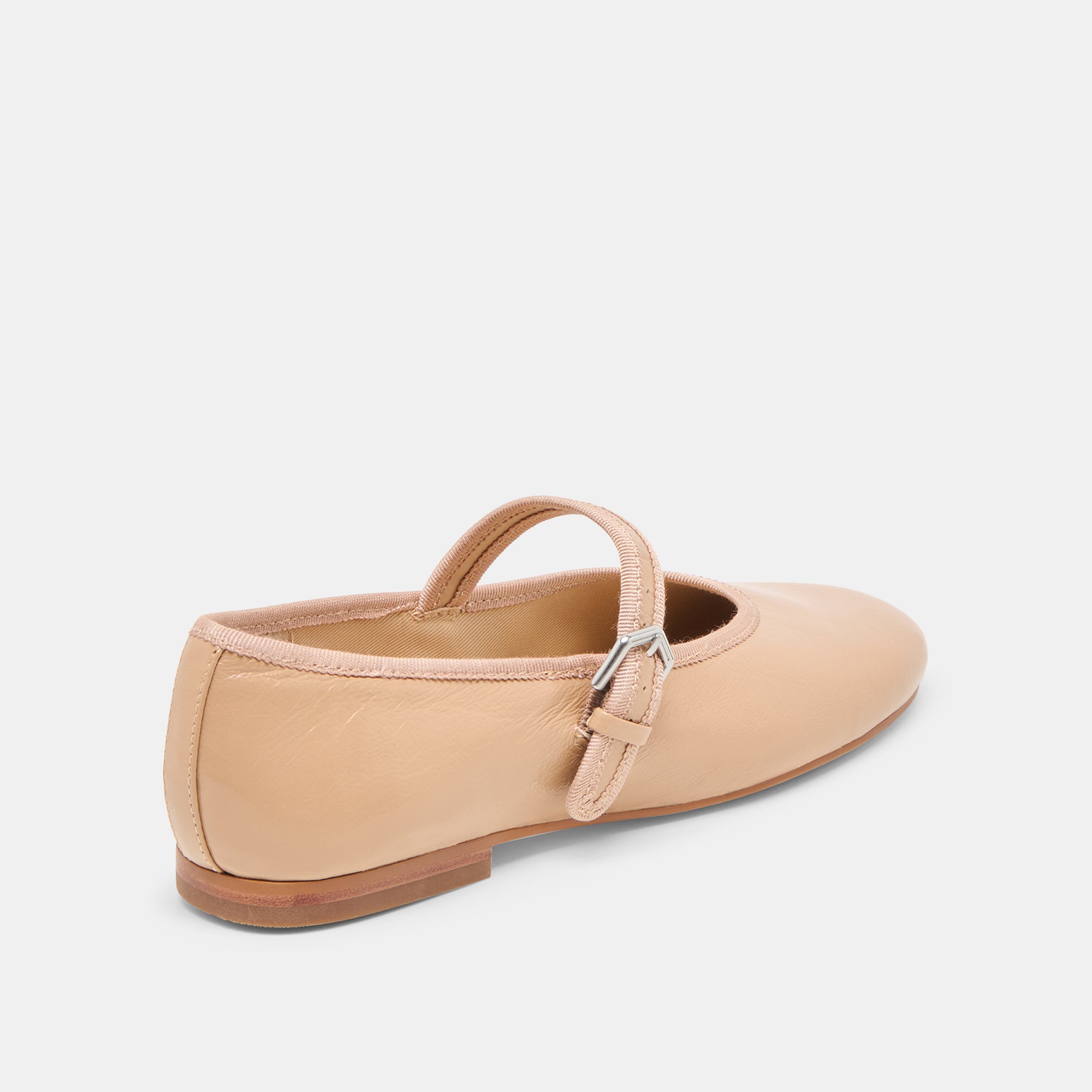 Roslyn Ballet Flats for Women - Light Tan Genuine Leather Comfortable Slip-On Shoes - Perfect for Work, Travel & Casual Outfits