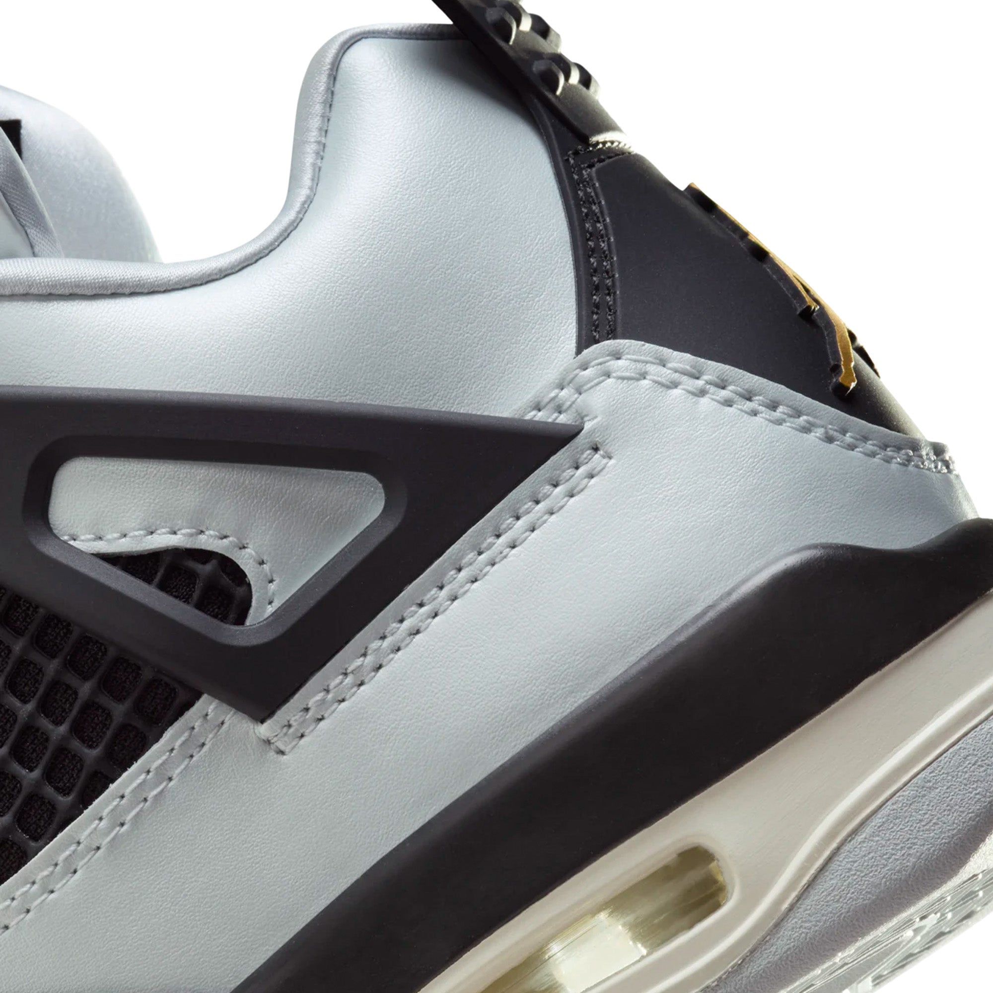Air Jordan 4 Retro 'Platinum Gold' GS Sneakers (2024) - Women's Basketball Shoes for Casual Wear & Street Style Fashion