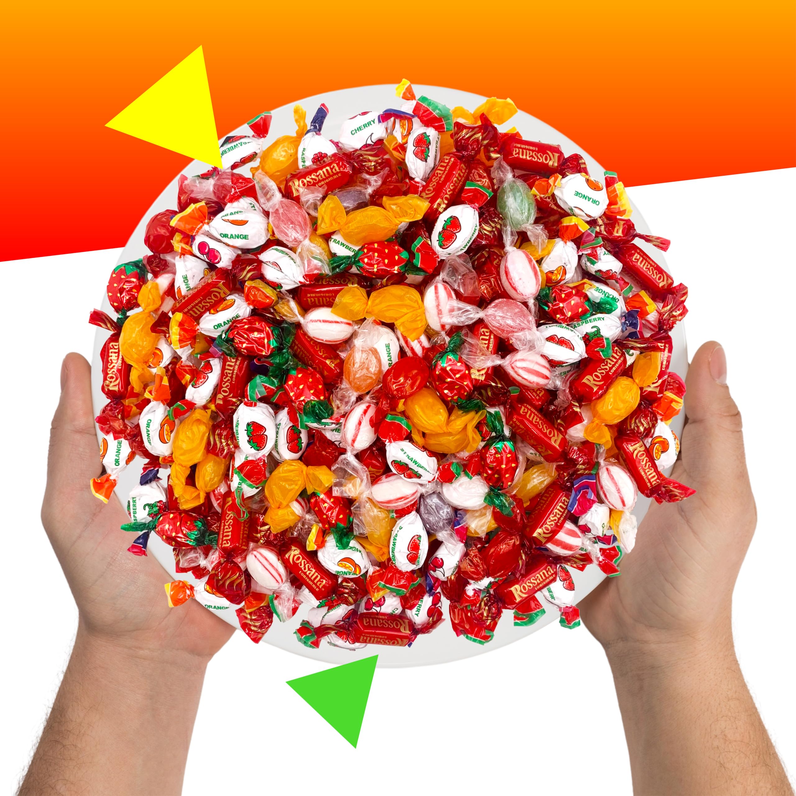 Hard Candy Office Assortment - 3 Pound Bulk Bag (Approx. 230 Pieces) | Old-Fashioned Multi-Flavored Candy Mix for Office Snacks, Party Favors & Gift Baskets