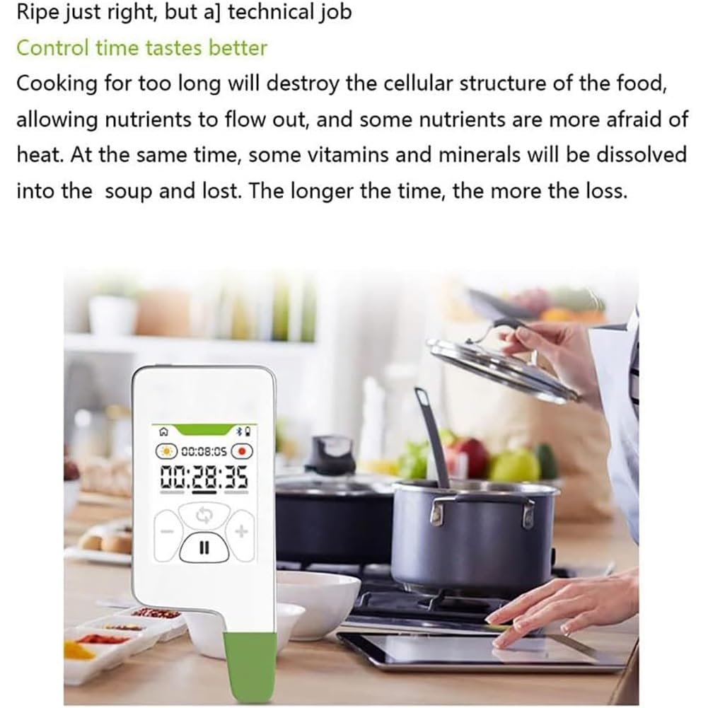 6-in-1 Food Safety Tester - Nitrate Detector, Pesticide Residue Analyzer, Radiation Meter for Water, Fresh Meat, Fruits & Vegetables | Home & Restaurant Use