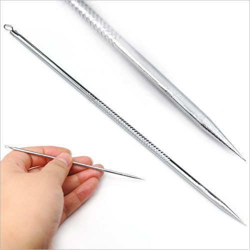 Fat Catz Copy Catz Stainless Steel Blackhead Remover Tool - Acne Pimple Extractor & Spot Cleaner for Face Care | Perfect for Home Spa & Skincare Routine