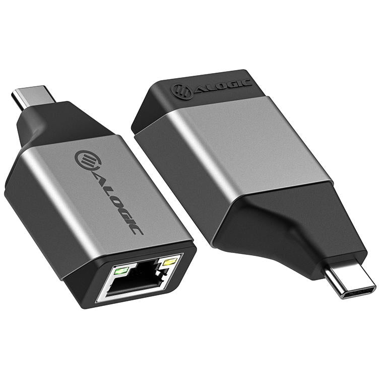 ALOGIC Ultra Mini USB C to Ethernet Adapter - Fast Gigabit LAN Network Converter for MacBook Pro, iPad Pro, Chromebook - Perfect for Home Office, Online Gaming & Video Conferencing