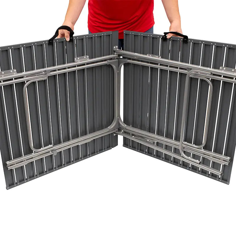 Slim Fold Table XL™ - Portable Folding Table for Camping, Picnics & Small Spaces | Lightweight, Durable & Easy to Store | Perfect for Outdoor, Home & Office Use