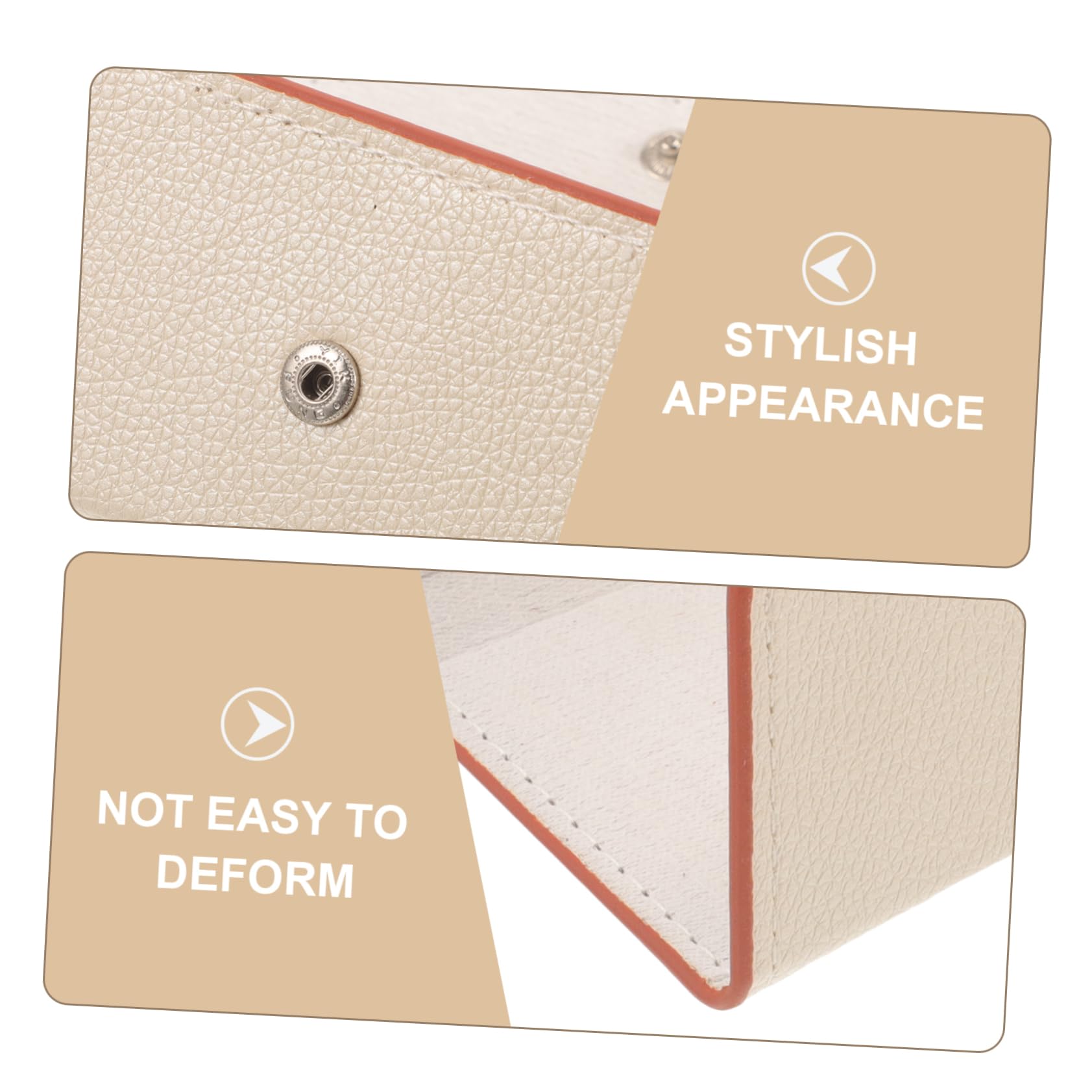 Baluue Elegant Eyelash Extension Tweezer Travel Case - White Empty Storage Pouch for Lash Tools (15x6.5cm) - Perfect for Salon Professionals & On-the-Go Makeup Artists