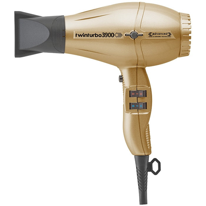 Turbo Power Twin Turbo 3900 Advanced Ceramic Ionic Hair Dryer with Diffuser - Professional Blow Dryer for Fast Drying, Frizz Control & Salon-Quality Styling at Home