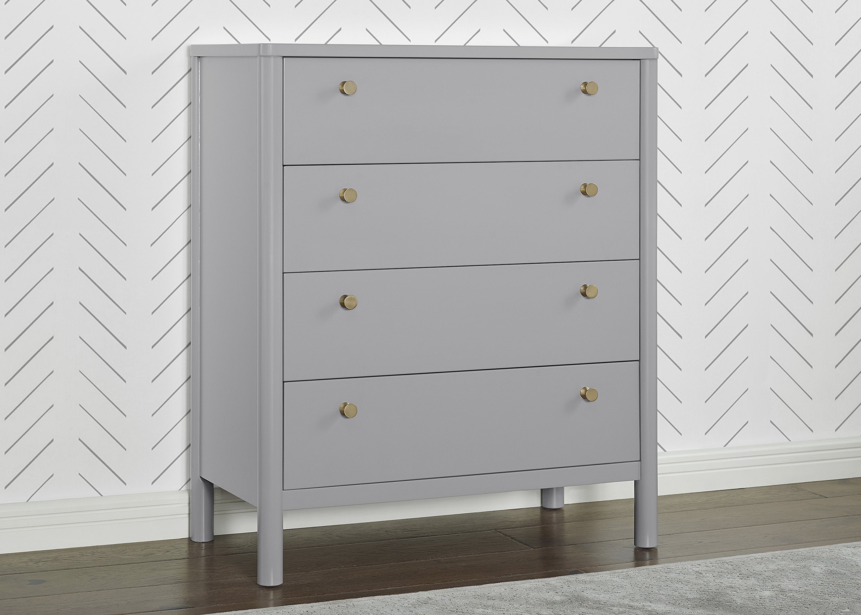 Remy 4 Drawer Chest - Solid Wood Dresser for Bedroom Storage & Organization | Perfect for Bedroom, Nursery, or Closet Organization