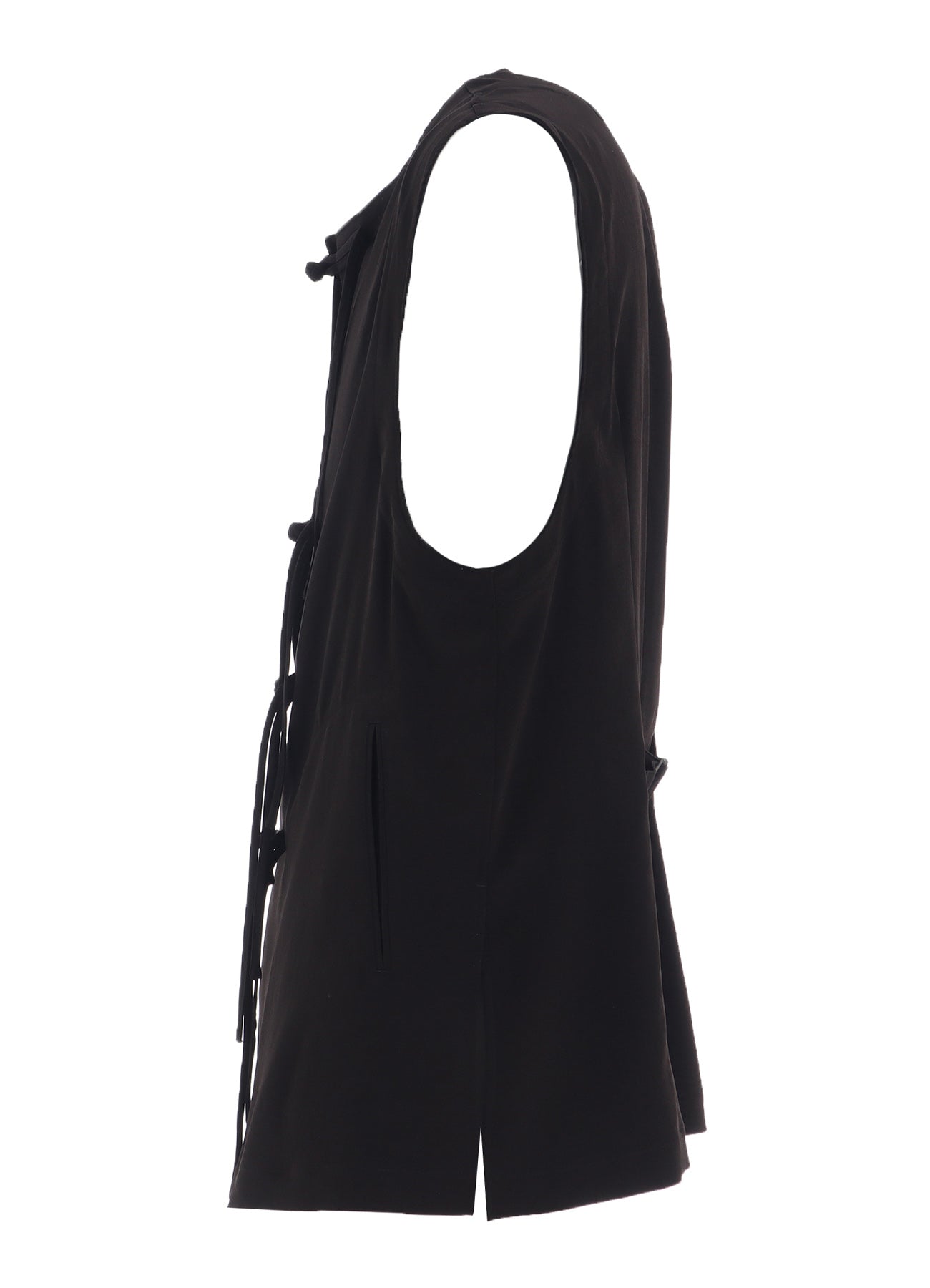 Elegant Crepe de Chine Button Vest for Women - Stylish China-Inspired Fashion | Perfect for Office Wear, Parties & Casual Outfits