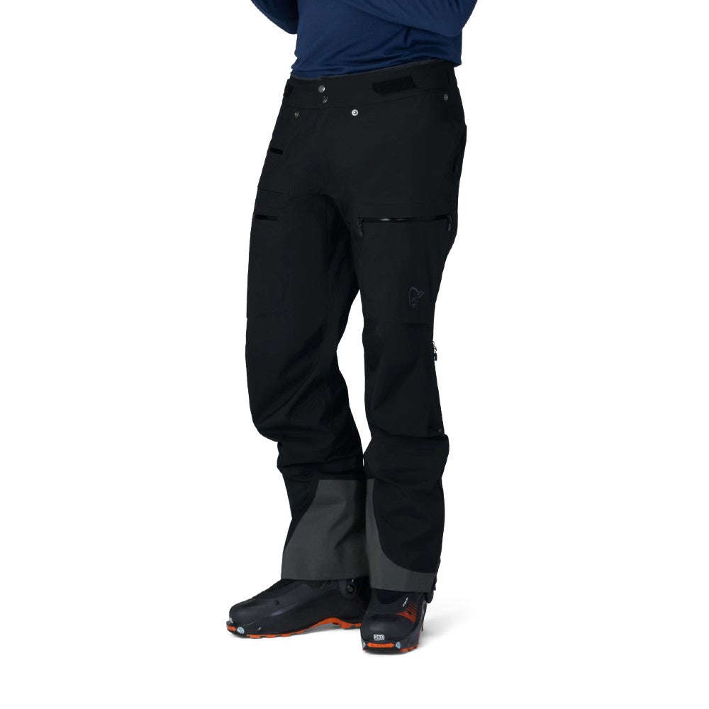 Norrona Lyngen Gore-Tex Waterproof Pants for Men & Women - Lightweight Hiking & Skiing Outdoor Gear for All Weather Conditions