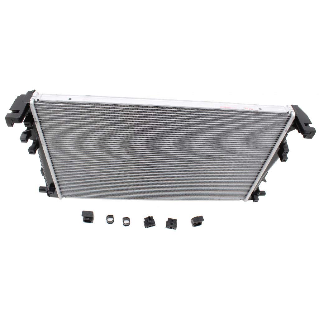 Chrysler 200 Radiator Replacement 2015 2016 2017 - Compatible with 2.4L & 3.6L Engine Models - Single Fan 1-Row Core Aluminum Plastic Tank - Part# CH3010363 68229284AB - Perfect for Cooling System Repairs & Maintenance