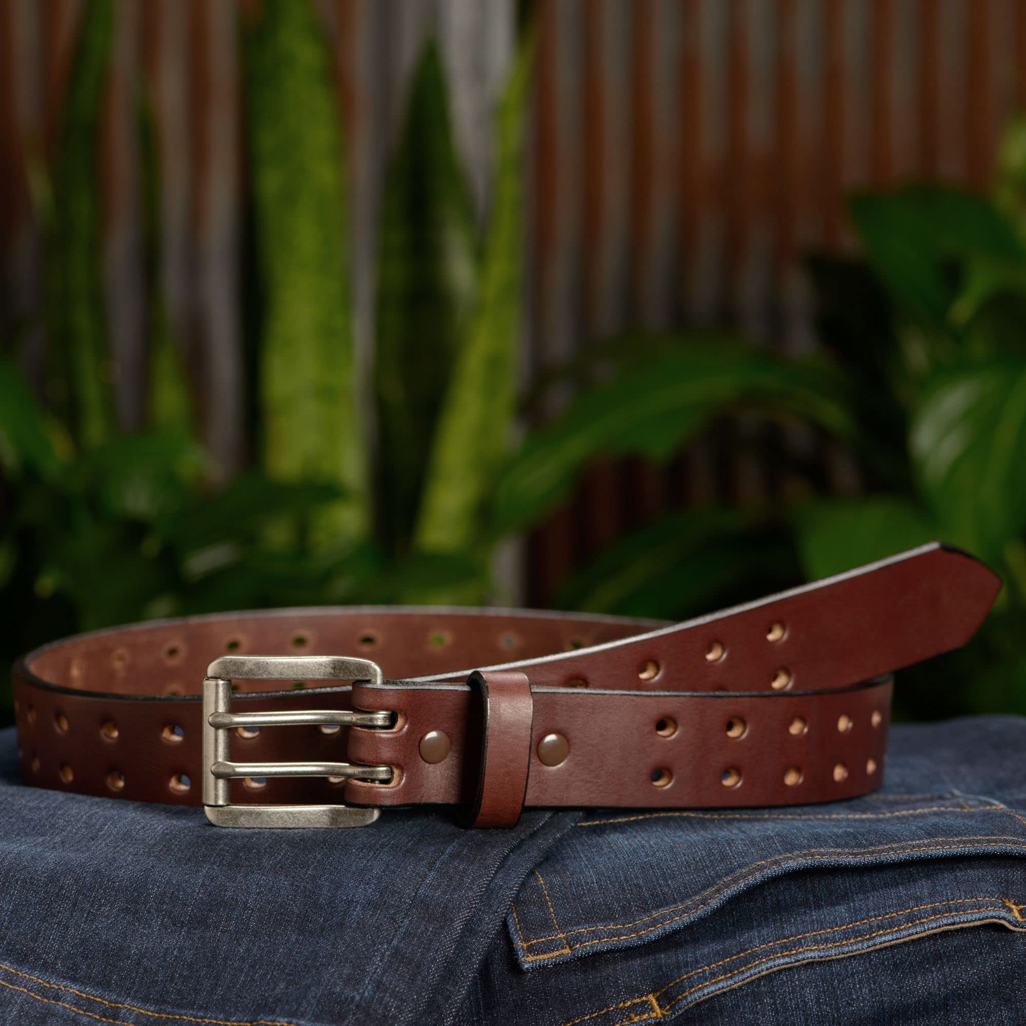 Premium Bullhide Leather Belt for Men - 1.50