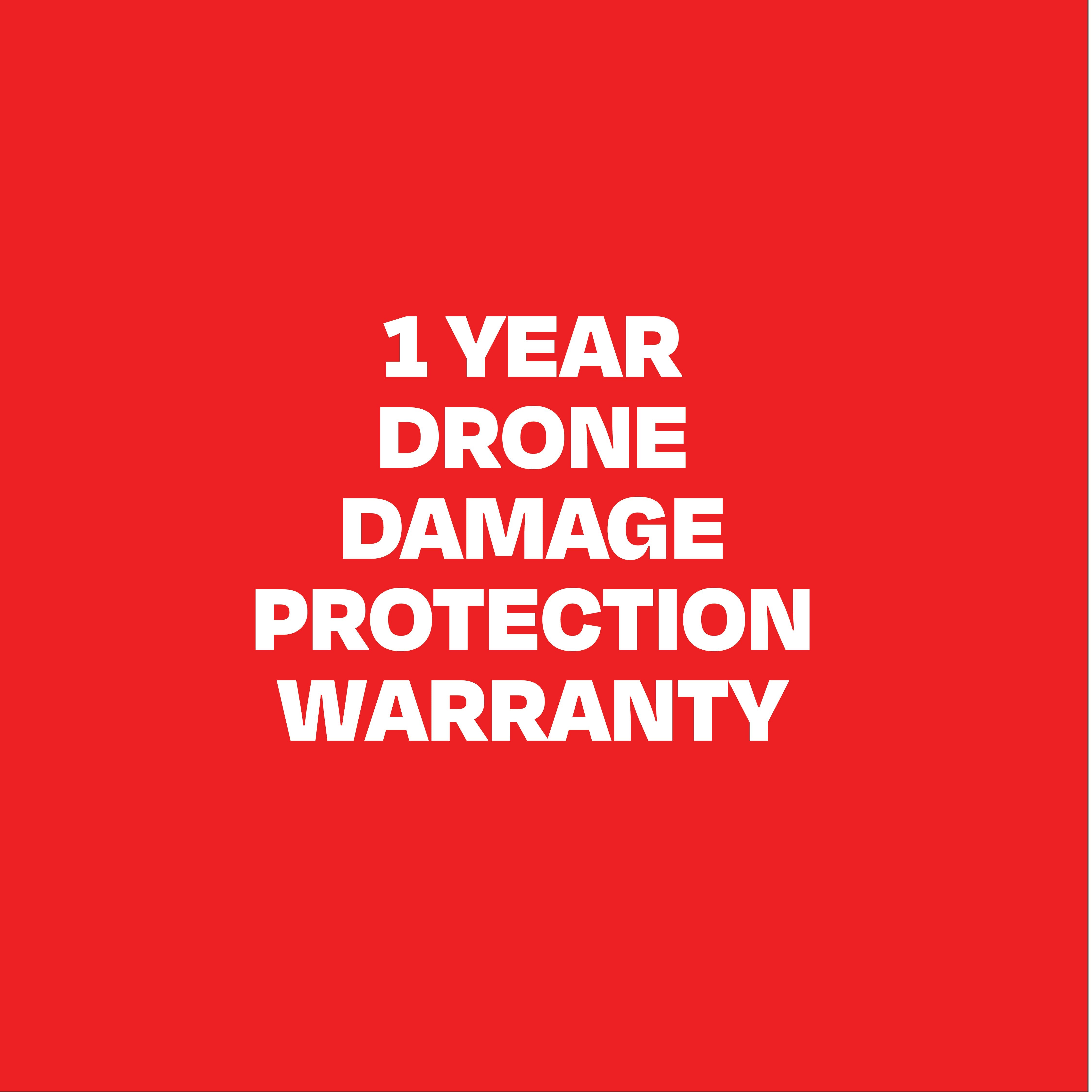 1 Year Drone Damage Protection Warranty for Drones Under $100 | $35 Deductible | Perfect for Travel, Photography & Outdoor Adventures