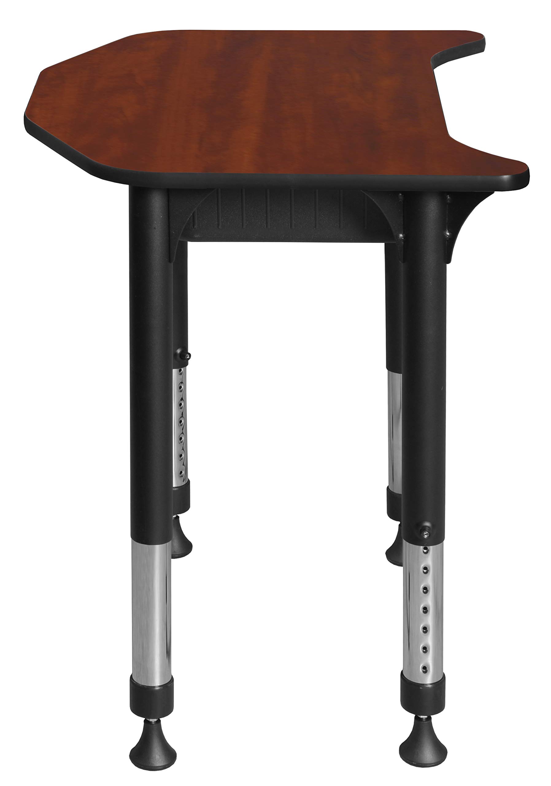 Regency Ferris Height Adjustable School Desk with Storage - 26