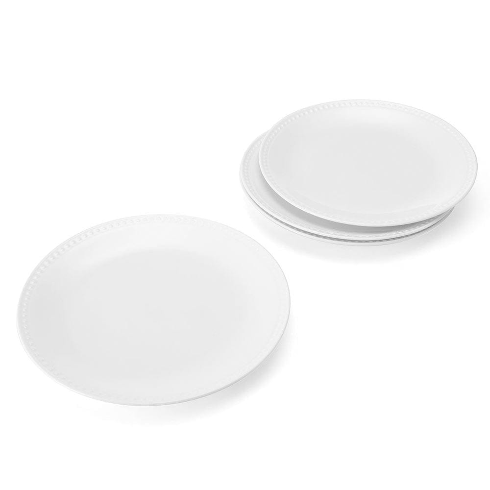 Loria 4-Piece Dinner Plate Set - Elegant Porcelain Plates for Dining, Entertaining & Special Occasions | Durable & Stylish Tableware for Restaurants, Home & Gifts