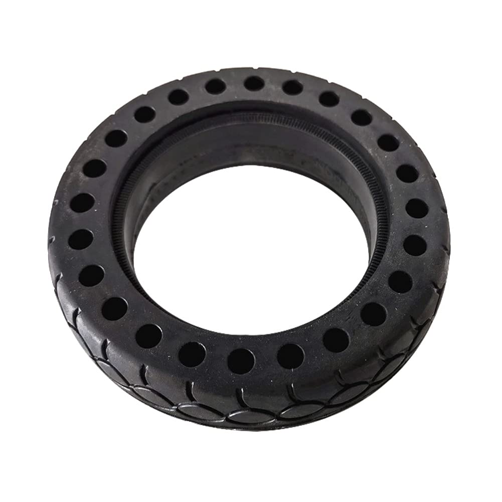 BenRan 6-Inch Electric Skateboard Wheels - 6x1.6 Honeycomb Rubber Solid Tires for Longboard, Skateboard & E-Scooter - Durable & Shock-Absorbing for Urban Commuting & Outdoor Adventures