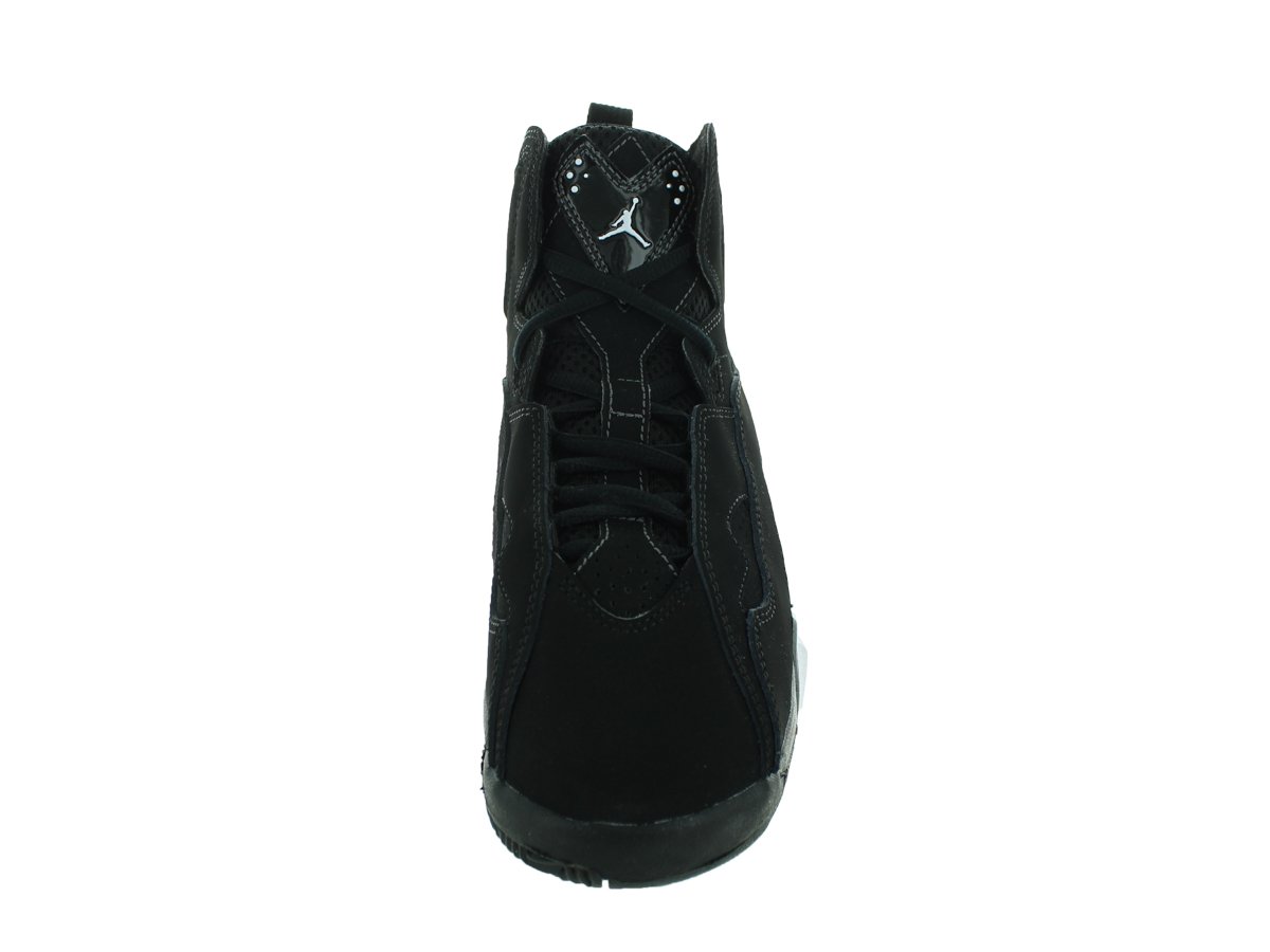 Nike Jordan Boys' Grade School True Flight Basketball Shoes - Black/White (342964-010) - Lightweight Sneakers for Kids Basketball Practice & Streetwear Fashion
