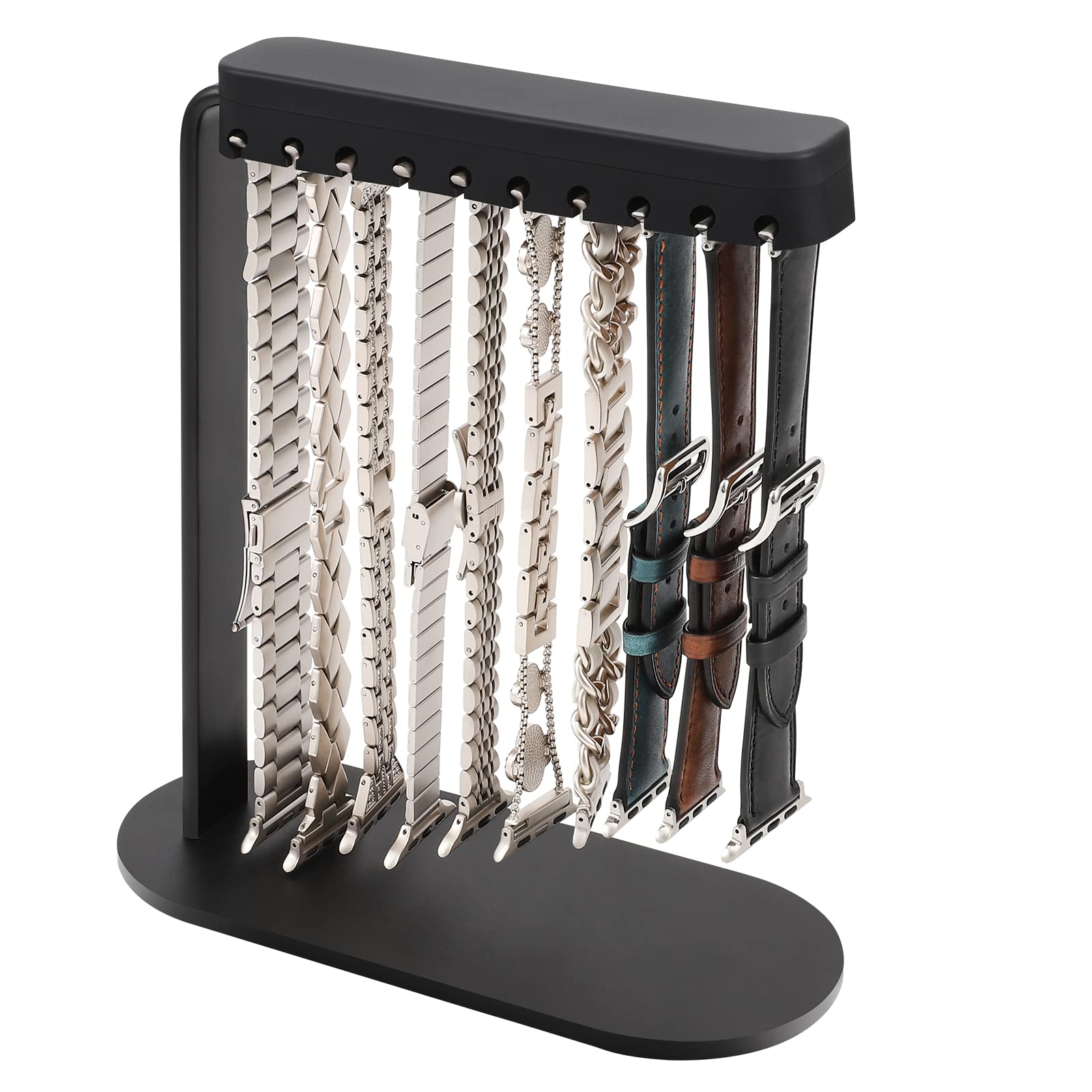 Apple Watch Band Holder Organizer - Silicone Strap Rack for Watch Display & Storage