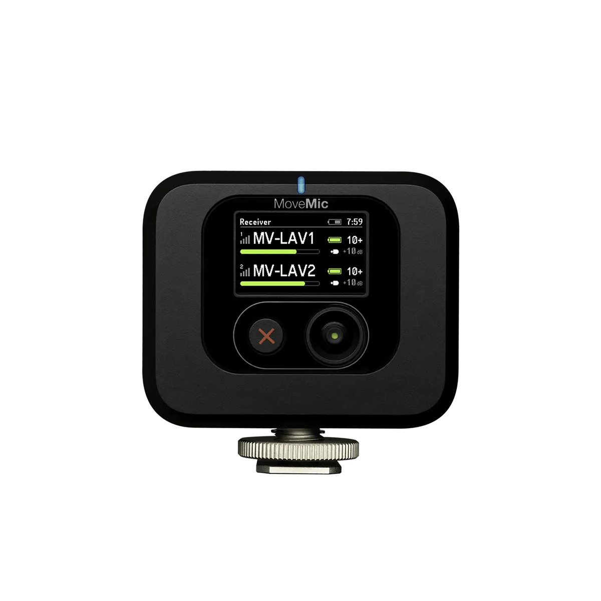 Shure MoveMic 88+ Wireless Lavalier Microphone System with Receiver - Perfect for YouTube Videos, Vlogging, Interviews & Live Streaming