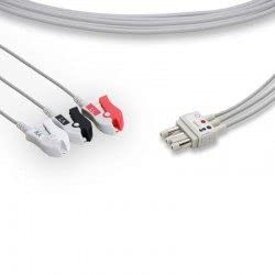 Technical Precision Battery Replacement Lead Wire for SPACELABS 700-0006-35 Patient Monitor - High-Quality ECG Cable for Hospital & Clinical Use